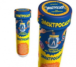 Набор для экспериментов Master IQ - Опыты из пробирки - Электроскоп (Каррас, 318б)