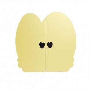 Кукольный шкаф Мини, цвет нежно-желтый (Paremo, PFD120-27M)