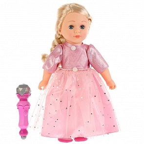  Кукла Варвара функциональная 46 см с микрофоном караоке 12 песен (Карапуз, 68099-RU)