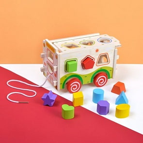 Сортер-каталка - Машинка (Mapacha, 76655)