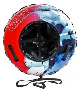 Тюбинг 100 см. из серии Звездные Войны с резиновой автокамерой, материал глянцевый пвх 500 гр/кв.м. (1toy, Т59059)