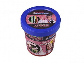 Микро-набор для экспериментов - Делаем цветных червяков, красный (Лучшие эксперименты, Х045нт)