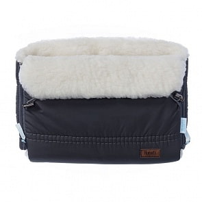 Муфта меховая для коляски Nuovita Alpino Bianco Cinereo/Пепельный (Nuovita, NUO-mALPB_1941)