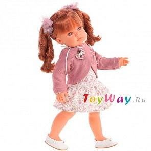 Кукла - Римма с кудряшками, 45 см (Antonio Juans Munecas, 2814P)
