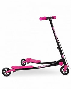 Самокат инерционный YVolution Fliker Air A1, розовый (Yvolution, 100031)