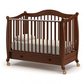 Кровать детская Гандылян К-2002-20 Моника, орех (Gandylyan, GAN-К 2002-20_орех)