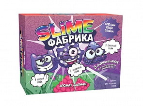 Набор для опытов и экспериментов из серии Юный Химик - Слайм фабрика Малина (Висма, 513пл)