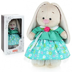 Мягкая игрушка - Зайка Ми в бирюзовой курточке, малая, 25 см (Budi Basa, StS-366)
