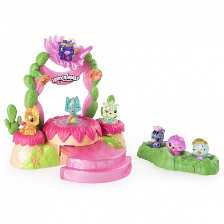 Игровой набор из серии Hatchimals - Блестящая сцена мерцающие пески 