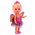 Кукла Машенька-принцесса, 12 см, в комплекте хвост русалки и крылья феи  - миниатюра №2