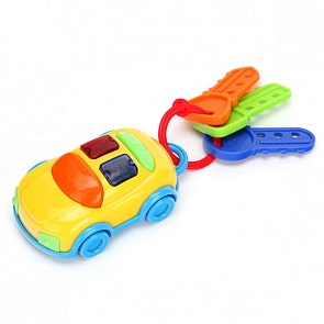 Игрушка - Мой первый брелок, со светом и звуком, песня - Мы едем-едем (Умка, B1303066-Rsim)