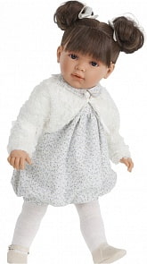 Интерактивная кукла Лула в голубом, озвученная, 55 см. (Antonio Juan Munecas, 1890B)