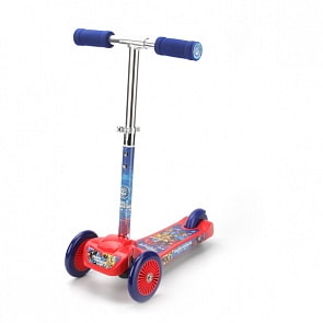 Самокат 3-колесный Трансформеры с яркими наклейками (Shantou, ST-PL004-TRANSsim)