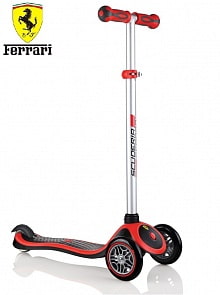 Самокат Globber Primo Plus Ferrari, черный (Globber, 440-152-2)