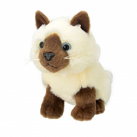 Мягкая игрушка - Сиамская кошка, 20 см 