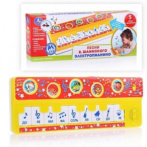 Пианино с песнями В. Шаинского, 7 песенок из мультфильмов (Умка, B1517258-Rsim)