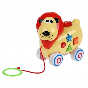 Музыкальная каталка – Лев, 20 песен из м/ф, свет и звук (Умка, B610853-R)