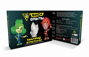 Набор для экспериментов из серии Фикси-опыты - Быстрые кристаллы (Висма, 862пл)