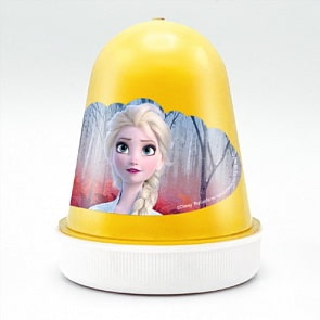 Слайм Disney Kiki Fluffy - Cool банан, желтый (Фабрика Творчества, DSF10)