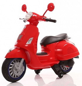 Электроскутер Vespa красный (ToyLand, XMX318 К) Электроскутер Vespa красный (ToyLand, XMX318 К)