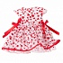 Набор одежды Платье с сердечками, кофта, кеды для куклы 36 см  - миниатюра №1