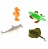 Игровой набор Рассказы о животных - Морские животные, 12 штук + 5 водорослей  - миниатюра №3