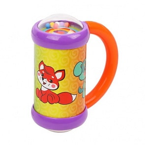 Погремушка Барабан с колокольчиком (Жирафики, 939626)