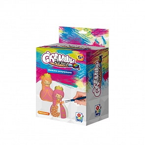 Набор для детского творчества Сквиши декор - Принцесса (1toy, Т15689)