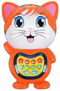 Игрушка – Кот-сказочник со светом и звуком, стихи М. Дружининой, песни В. Шаинского (Умка, STORY-CATsim)