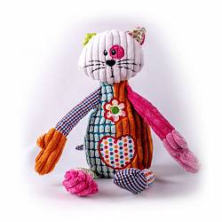 Кот Пятнышко, 25 см (Gulliver, 74-142355) - миниатюра