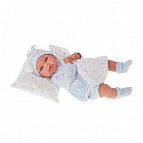 Кукла Юдит в голубом 34 см (Antonio Juan Munecas, 7043B)