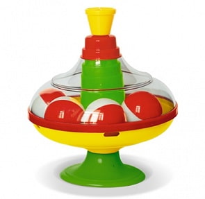 Юла с шариками, диаметр 14 см (Stellar, 01319)