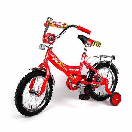 Велосипед детский - Mustang 14”, красный 