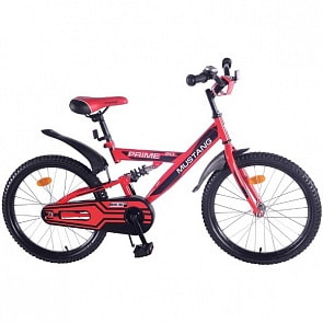 Велосипед подростковый 20" prime, mr1-тип, красно-черный (Mustang, ST20101-MR1)