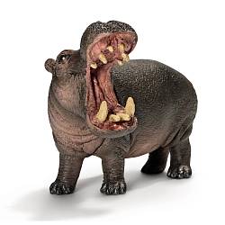Фигурка – Гиппопотам, 10,5 см (Schleich, 14681k) - миниатюра
