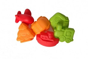 Набор из 6 формочек для песочницы, от 12 месяцев (ЯиГрушка, 59589ЯиГ)