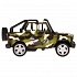 Машина УАЗ Hunter военная 11,5 см свет-звук двери и багажник открываются инерционная металлическая камуфляж  - миниатюра №2