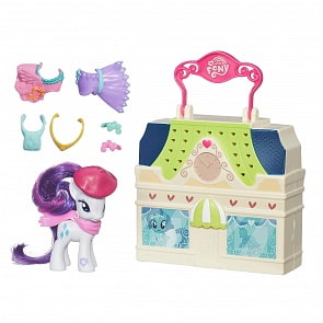 Игровой мини-набор пони Мейнхеттен My Little Pony – Рарити (Hasbro, b5390-b3604)