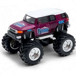 Модель машины – Toyota FJ Cruiser Big Wheel Monster, 1:38 (Welly, 47003S)