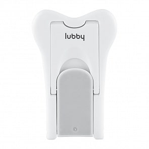 Фиксатор для дверей - Безопасный Шкаф-Купе, пластик, термопластичная резина TPR (Lubby, 16035/144/12)