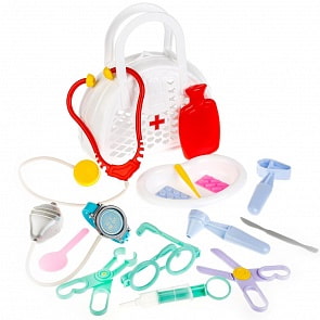 Игровой набор в сумке - Доктор №3, 16 предметов (Совтехстром, У853)