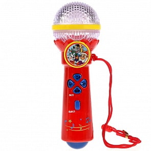 Микрофон с 20 песенками про Новый Год, свет (Умка, B1252960-R5)