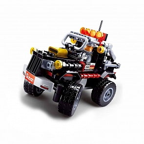 Конструктор - Машина с фигуркой, 158 деталей (Sluban, M38-B0663D)