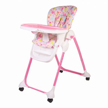 Детский стульчик для кормления Jetem – Bon Appetit, светло-розовый 
