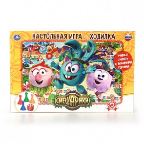 Настольная игра-ходилка – Смешарики (Умка, 4690590109908sim)