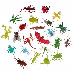 Фигурки из пластизоля – Насекомые, 5-7 см, 12 видов (Играем Вместе, T13A-1) (ассортимент)