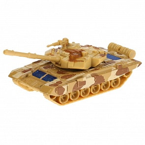 Танк металлический, свет и звук (Playsmart, X600-H09263) (ассортимент)