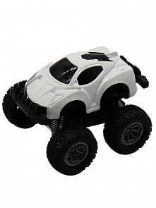 Машинка-мини гоночная Die-Cast, фрикционная, рессоры, белая (Funky Toys, FT61029)