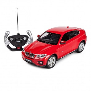 Машина на р/у - BMW X6, красный, 1:14, свет (Rastar, 31400R)