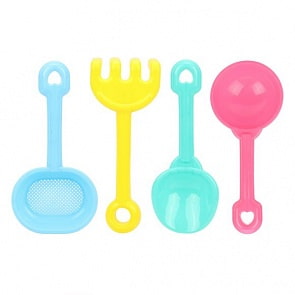 Песочный набор, 4 предмета 20 см (Наша Игрушка, 4411-A17) (ассортимент)